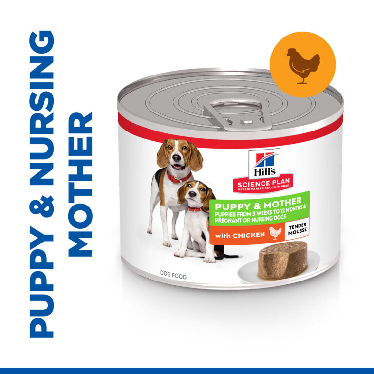 Hill's Science Plan Puppy & Mother Mousse - 12x200g
