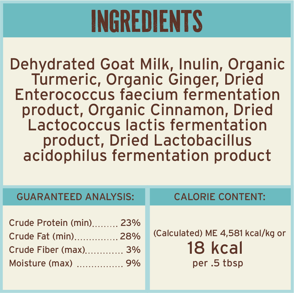Primal Dehydrated Easy to Serve Goat Milk for Dogs and Cats