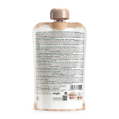 Schesir Kitten Pouch Cream 0-6 Chicken Wet Food 150g