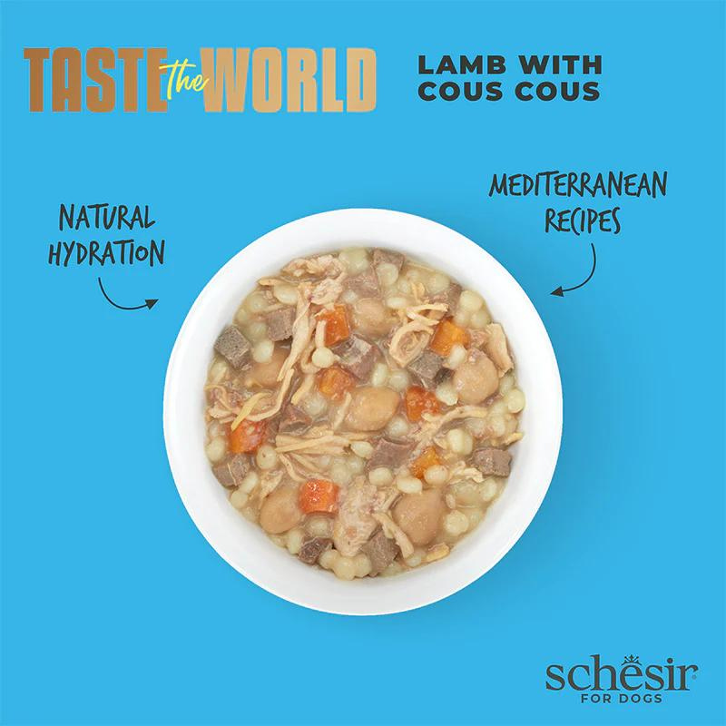 Schesir Taste The World Dog Wholefood - Lamb With Cous Cous 150g