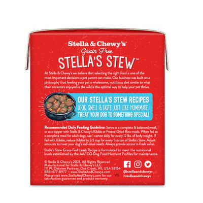 Stella & Chewys Stew - Grass-Fed Beef Recipe