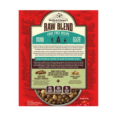 Stella & Chewys Dog Kibble Raw Blend Cage Free - 10kg