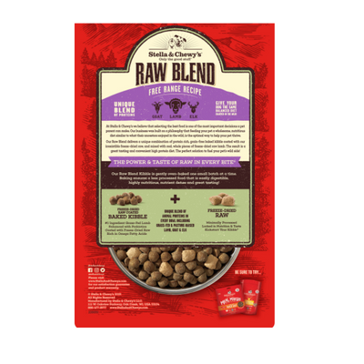 Stella & Chewys Raw Blend Free Range - Goat, Lamb & Elk Recipe