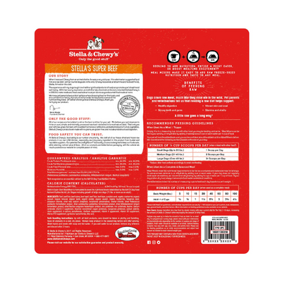Stella & Chewys Dog FD Stellas Super Beef Meal Mixers