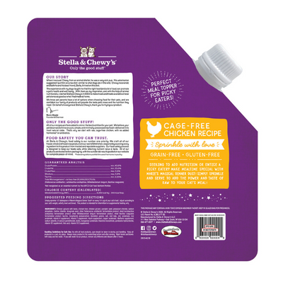 Stella & Chewys Maries Magical Dinner Dust Cat Cage Free Chicken Recipe - 7 oz