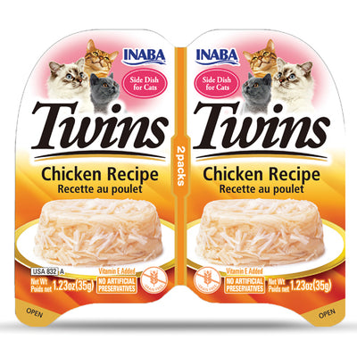 Inaba Twins Cup Chicken Recipe Cat Treat - 70g