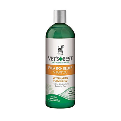 Vets Best Flea Itch Relief Shampoo 16-oz