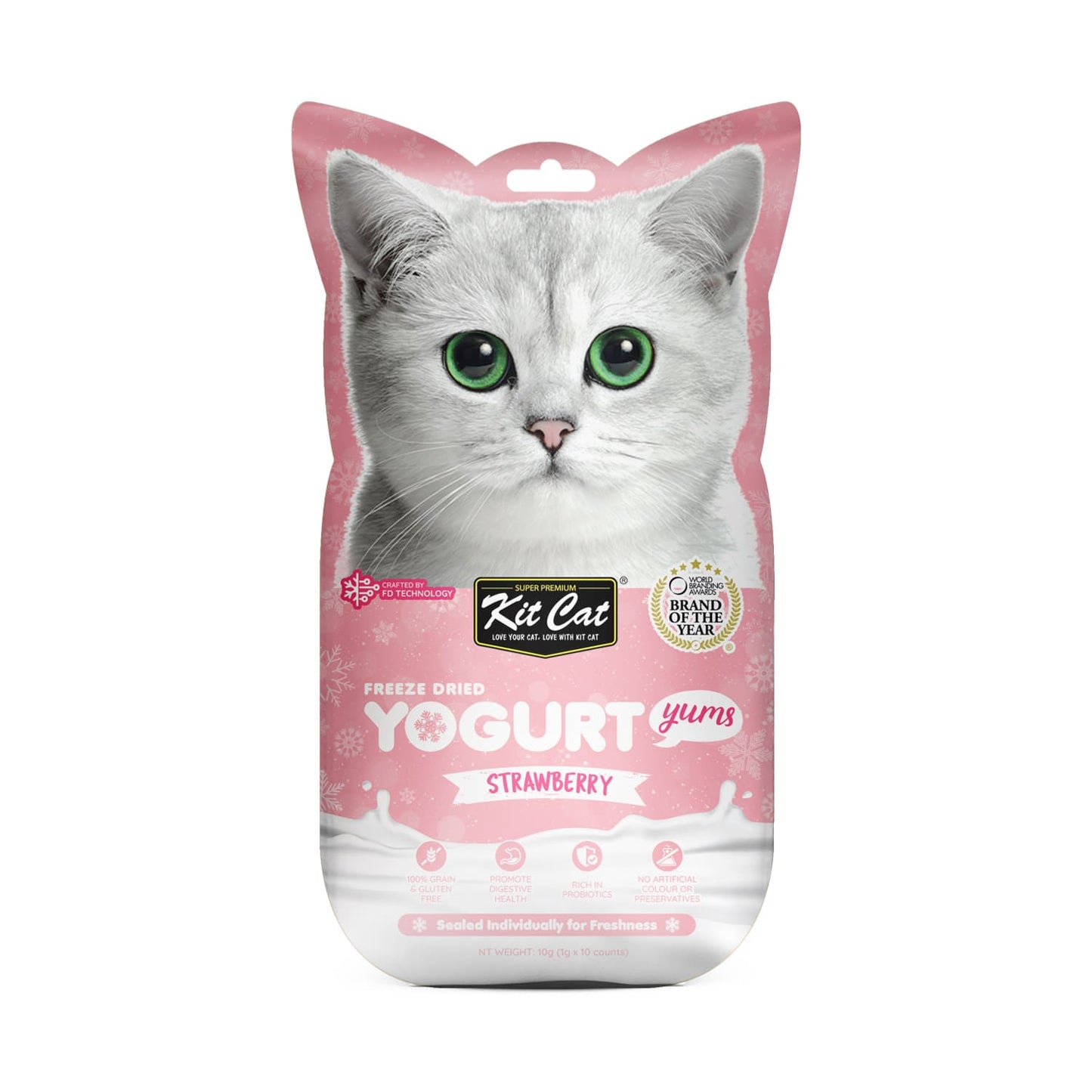 Kit Cat Freeze Dried Yogurt Yums – Strawberry
