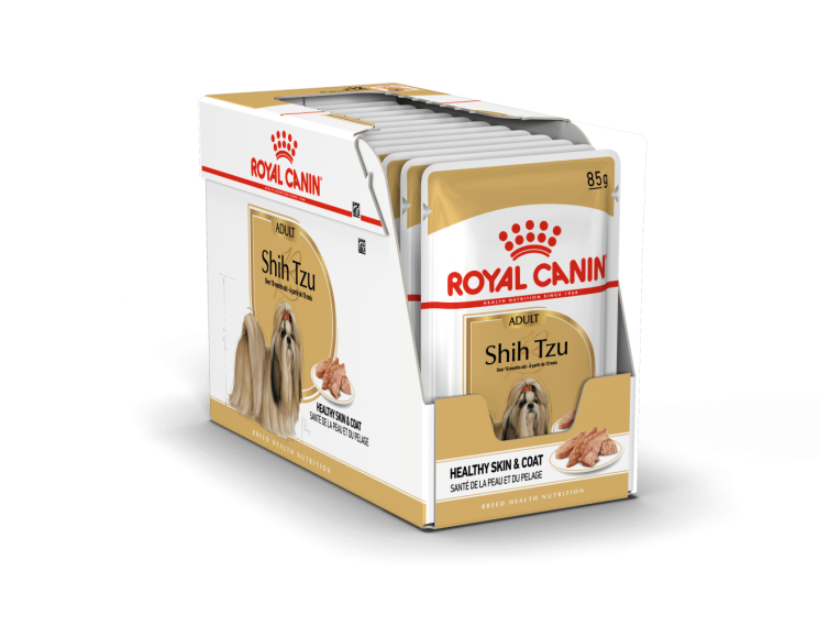 Royal Canin Breed Health Nutrition Shih Tzu (WET FOOD - Pouches) 12 x 85g