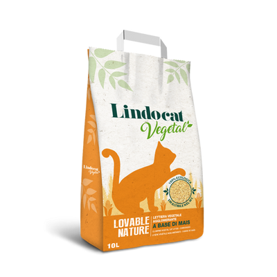 Lovable Nature Biodegradable Clumping Cat Litter - Corn 10 L
