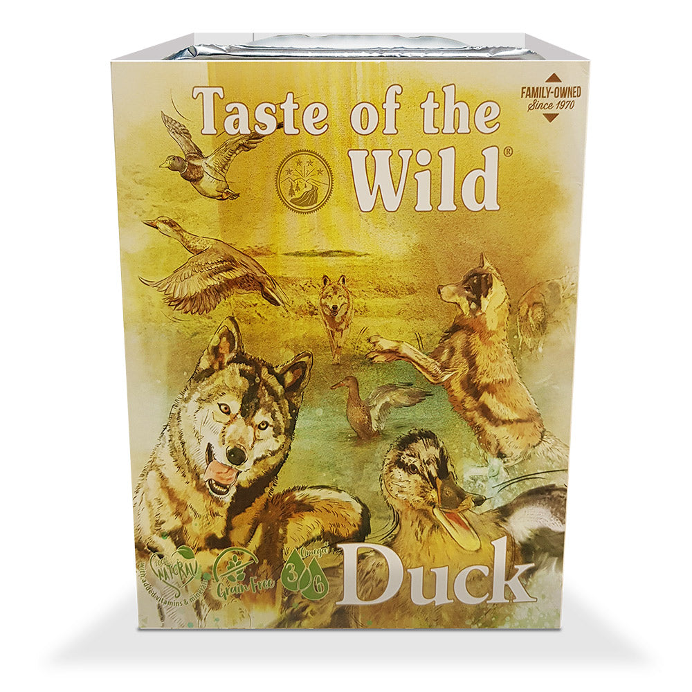 Taste of the Wild Wet Food DUCK Fruit & Veg Tray