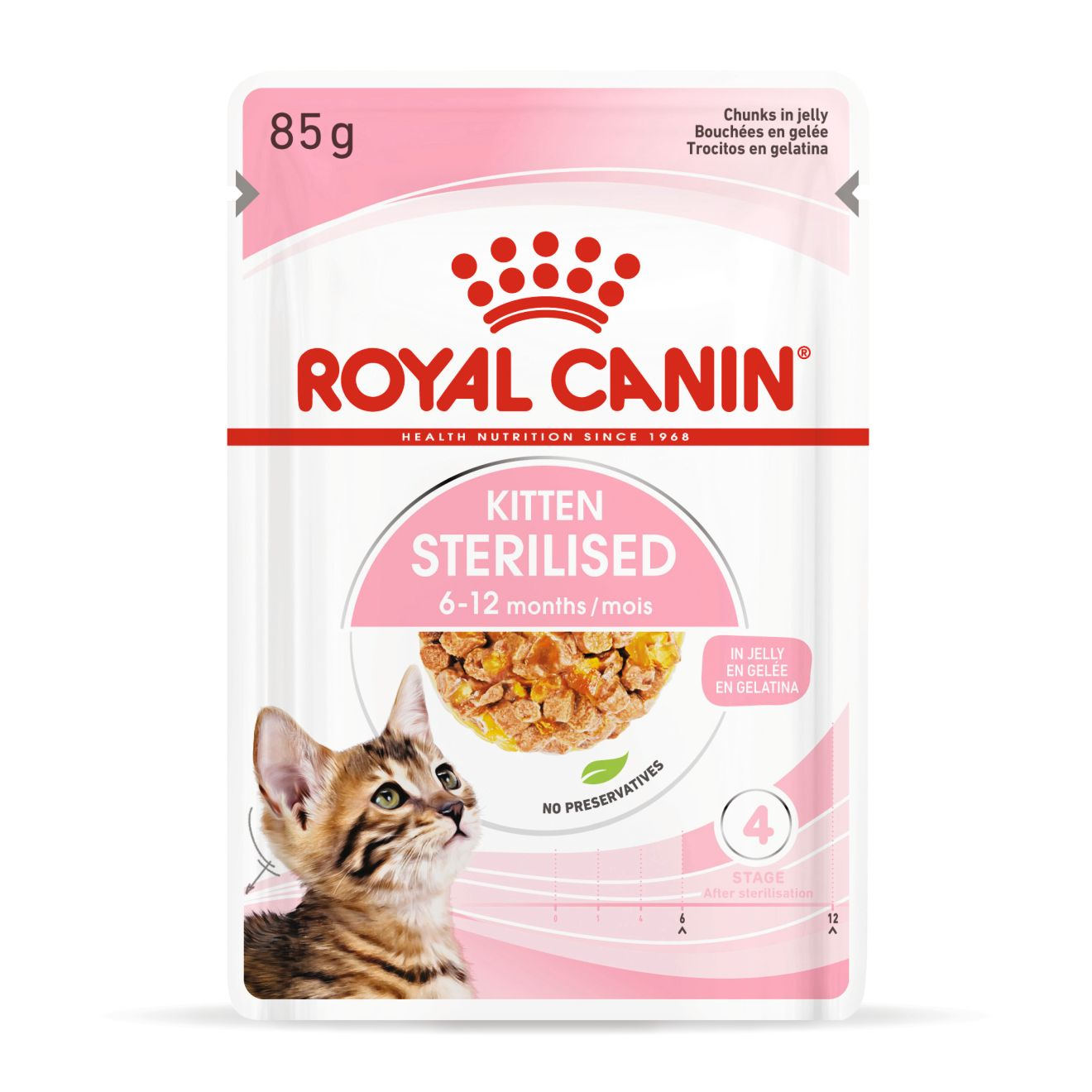 Royal Canin Feline Health Nutrition Kitten Sterilised Gravy (WET FOOD - Pouches)