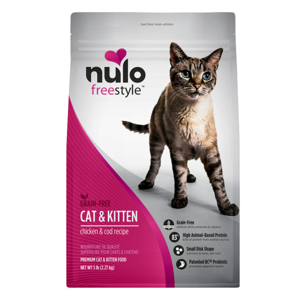 Nulo FreeStyle Cat & Kitten Grain-Free Chicken & Cod