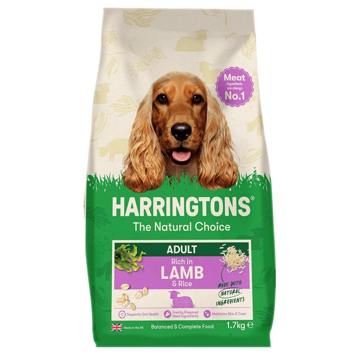 Harringtons Complete Lamb & Rice Adult Dry Dog Food