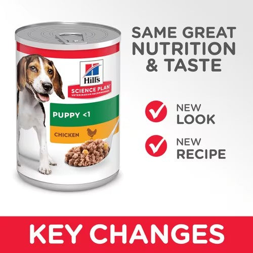 Hill's Science Plan Puppy Food with Chicken - 12x370g