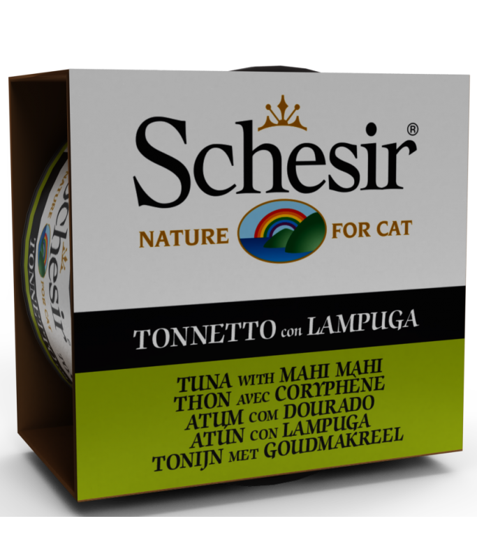 Schesir Cat Wet Food-Tuna With Mahi