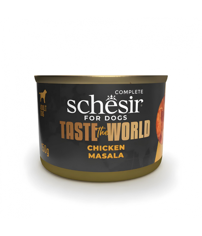 Schesir Taste The World Dog Wholefood - Chicken Masala 150g