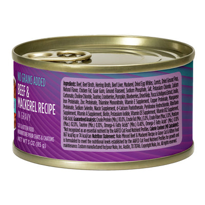 Nulo Cat Minced Beef & Mackerel 85g Can