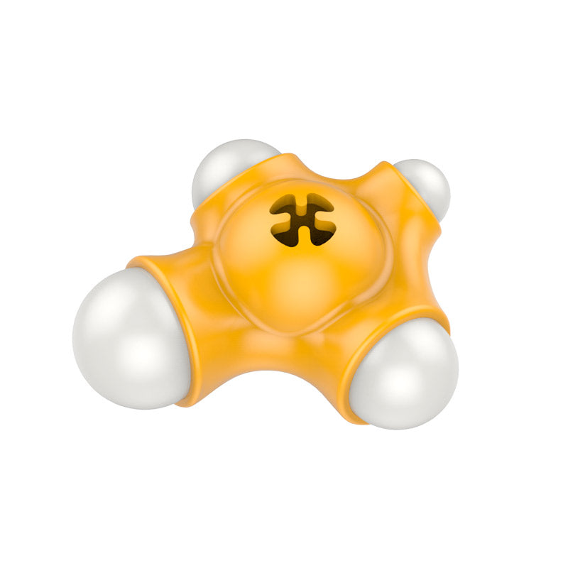 Treats Dispenser NYLO-CHOO Nylon+TPR Bone - Orange