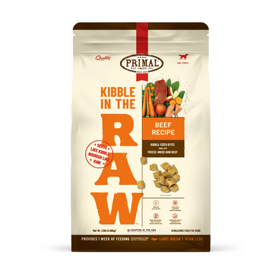 Primal Canine Beef Kibble in the Raw - PetCentral UAE