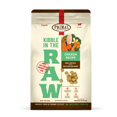 Primal Canine Chicken Kibble in the Raw - PetCentral UAE