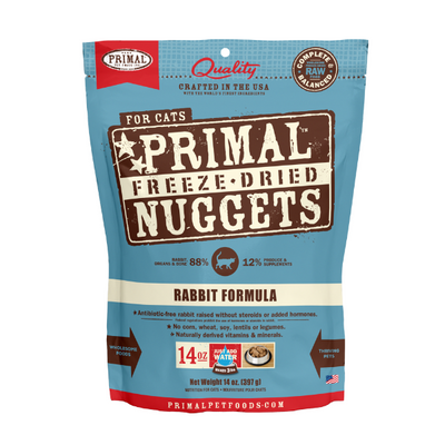 Primal Feline Rabbit Freeze-Dried Formula - PetCentral UAE