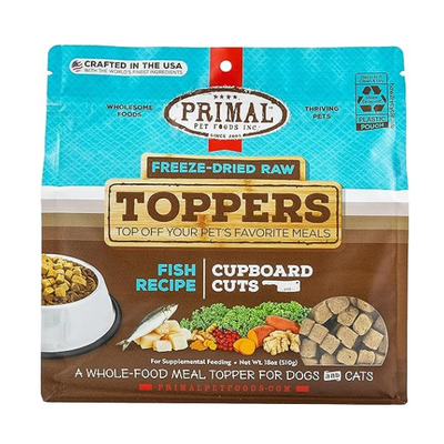 Primal Fish Cupboard Cuts Freeze-Dried Topper - PetCentral UAE