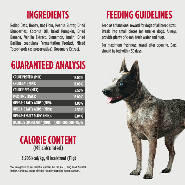 Nulo Functional Granola Digestion Dog Treats 283g