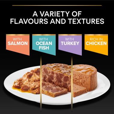 Purina Pro Plan Adult Maintenance, Wet Cat Food, Terrine with Salmon and Tuna