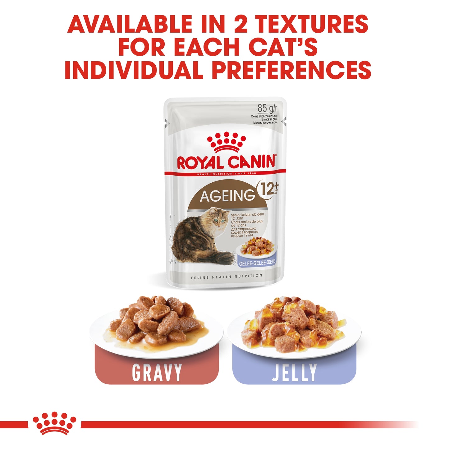 Royal Canin Feline Health Nutrition Ageing Jelly (WET FOOD - Pouches)