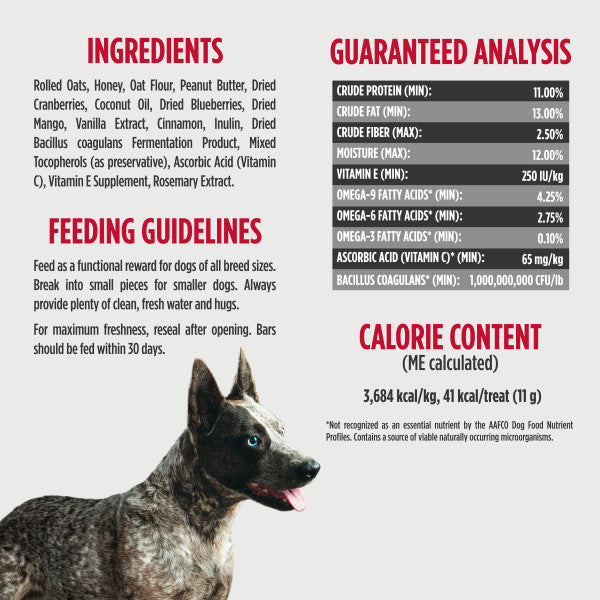 Nulo Functional Granola Immunity Dog Treats 283g