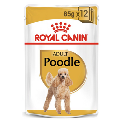 Royal Canin Poodle Adult Wet Food 12 x 85g Pouches available at PetCentral UAE