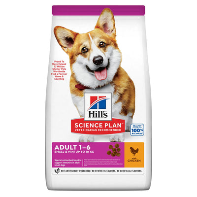 Hill's Science Plan Small & Mini Adult Dog Food with Chicken