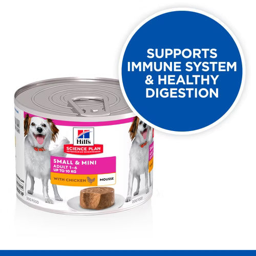 Hill's Science Plan Small and Mini Adult Dog Mousse - 12x200g