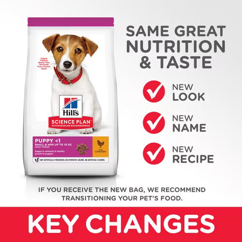 Hill's Science Plan Small & Mini Puppy Food with Lamb & Rice