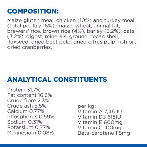 Hill's Science Plan Perfect Digestion Adult 1+ Cat Food with Chicken & Brown Rice