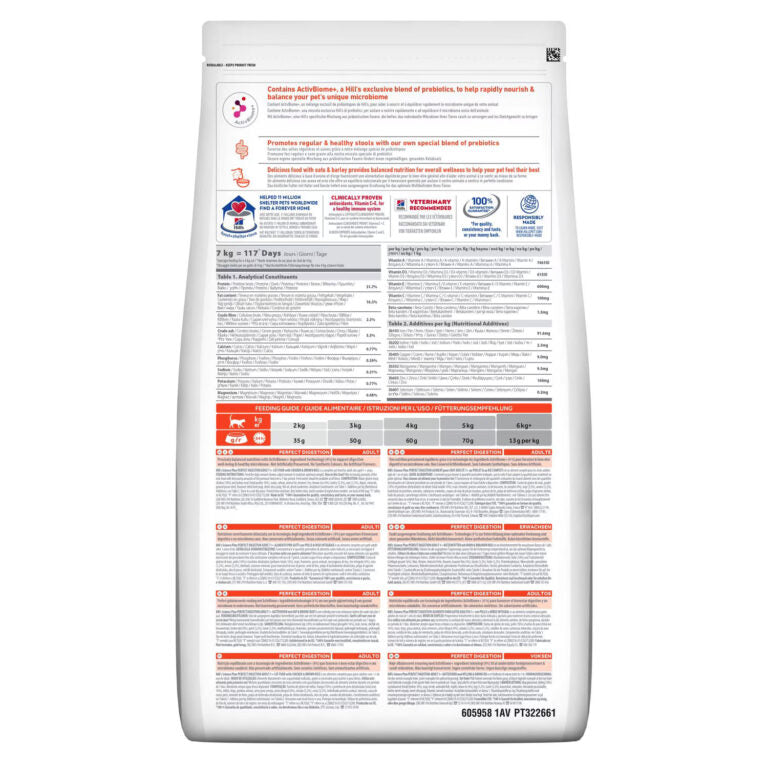 Hill's Science Plan Perfect Digestion Adult 1+ Cat Food with Chicken & Brown Rice
