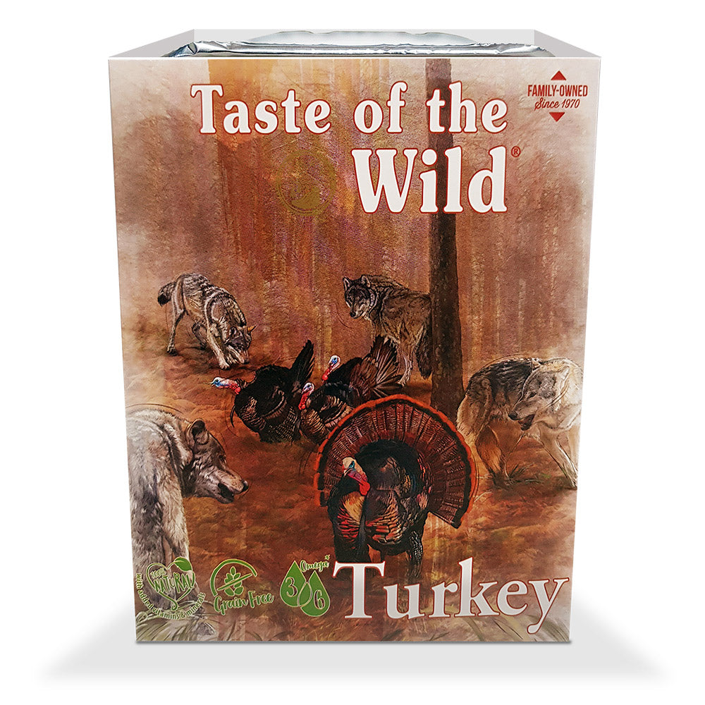 Taste of the Wild Wet Food TURKEY Fruit & Veg Tray