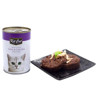 KitCat Wild Caught Tuna & Chicken 400grm