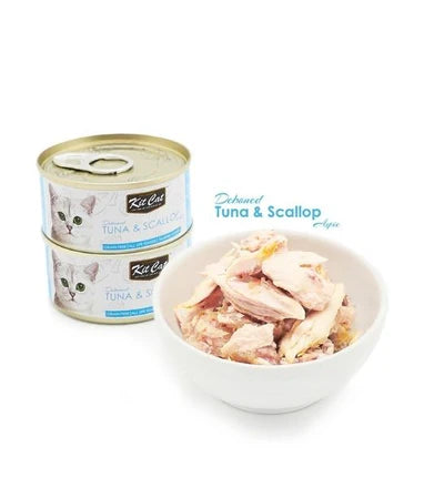 Kit cat-tin-TUNA & SCALLOP 80g