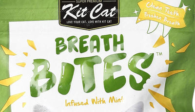 Kit Cat Breath Bites Chicken Flavor 60g Cat Dental Treat