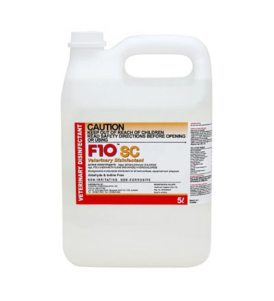 F10 SC Disinfectant Cleaner - 1L for Pet Cages, Tables and Floors