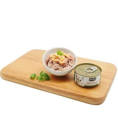 Kit Cat-tin-Tuna & Shrimp Toppers 80g