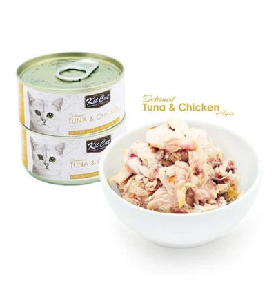 Kit cat-tin- TUNA & CHICKEN 80g