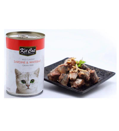 KitCat Wild Caught Sardine & Whitebait 400grm