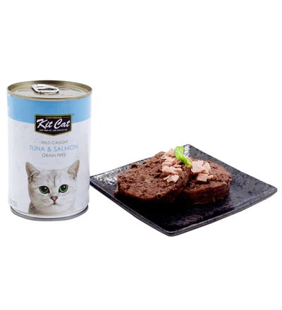KitCat Wild Caught Tuna & Salmon 400grm