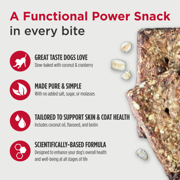 Nulo Functional Granola Omega Dog Treats 283g