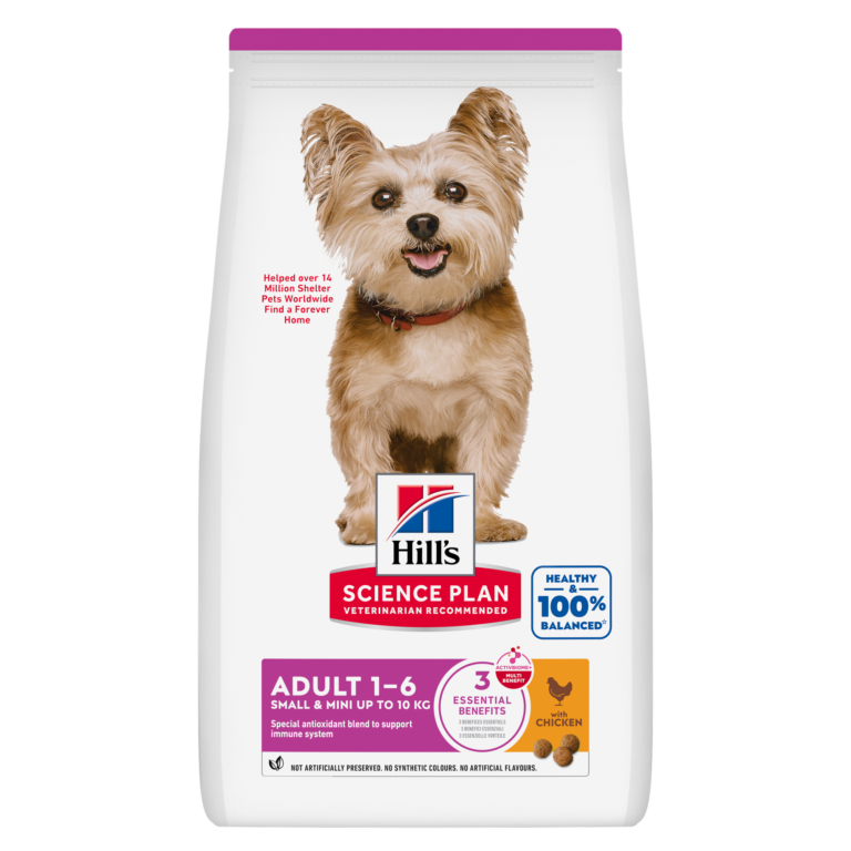 Hills Science Plan Small & Mini Adult Dog Dry Food with Chicken