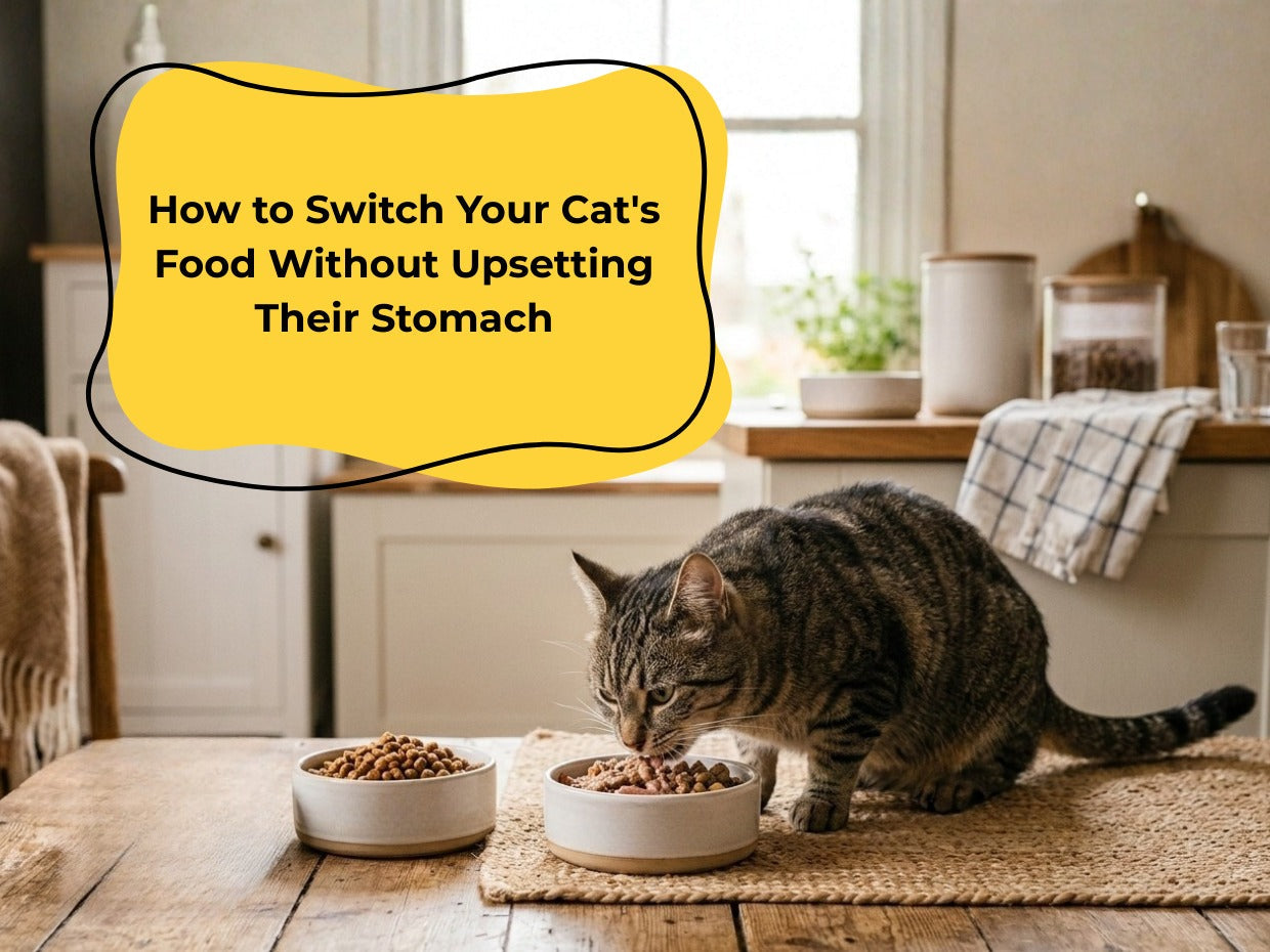 How to Switch Your Cat's Food Without Upsetting Their Stomach