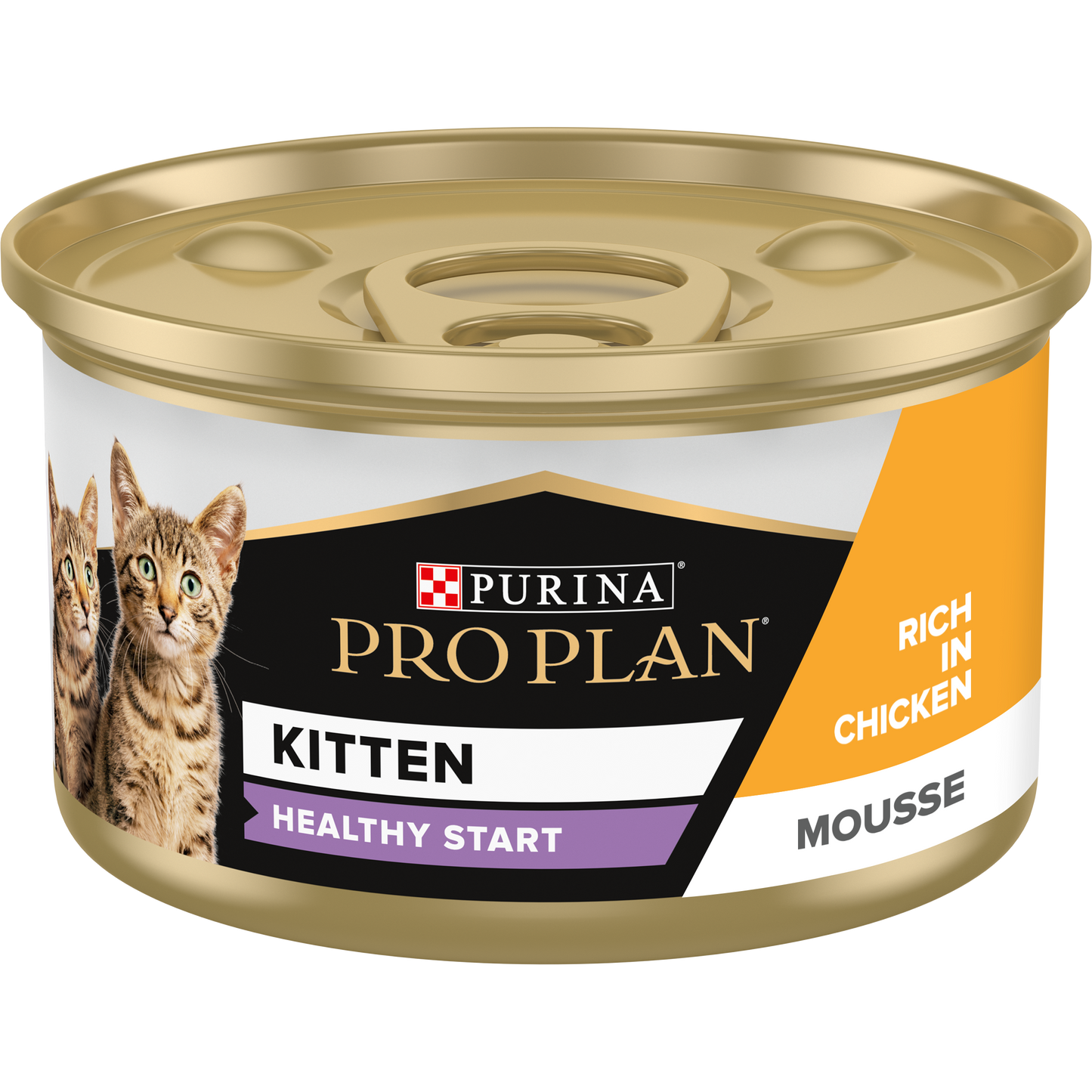 Purina Pro Plan Kitten , Wet Cat Food, Mousse rich in Chicken